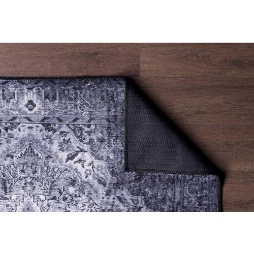 Tepih Conceptum Hypnose Blues Chenille - Sivi AL 22 Multikolor za Hodnik (75 x 150 cm) slika 3