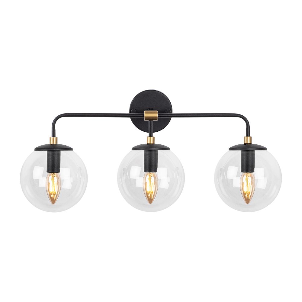 Horn - 12208 Crna Antikna Zidna Lampa slika 4