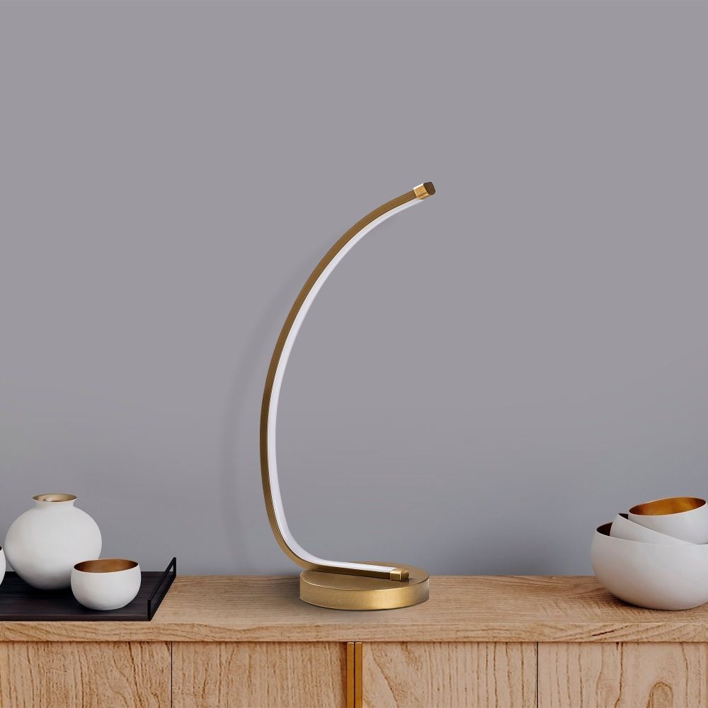 Bevel - 13322 Zlatna Stočna Lampa slika 5
