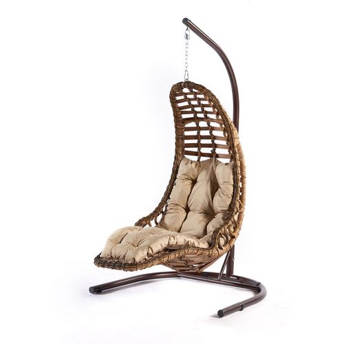 Bodrum Brown Garden Single Swing Chair slika 1