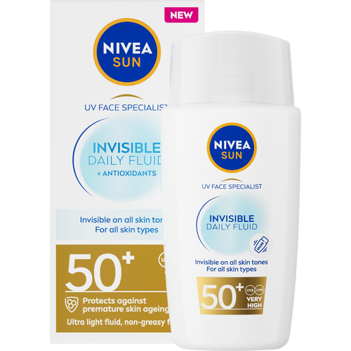 NIVEA SUN UV Face Specialist Invisible Daily lagani fluid za zaštitu kože lica od sunca SPF50+ 50 ml slika 2