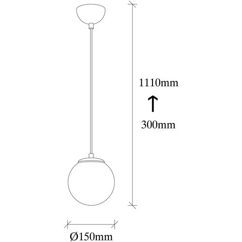 Opviq ÃœzÃ¼m - 4432 Crno-Beli Luster slika 3