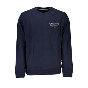 TOMMY HILFIGER MEN'S BLUE ZIPLESS SWEATSHIRT