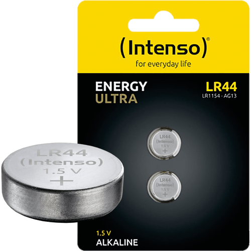 (Intenso) Baterija alkalna LR44/2, 1,5 V dugmasta, blister 2 kom - LR44/2 slika 2