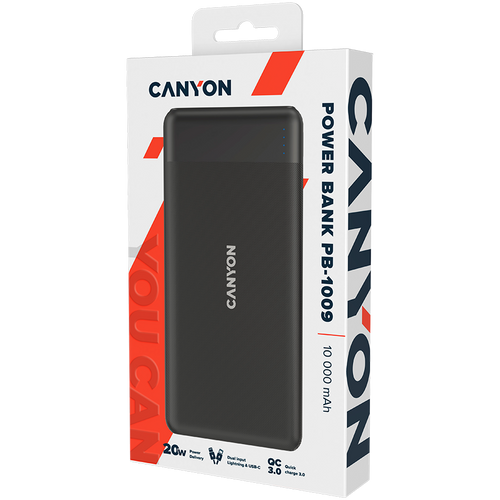 CANYON CNE-CPB1009B - 10000MAH PRENOSNA BATERIJA slika 4