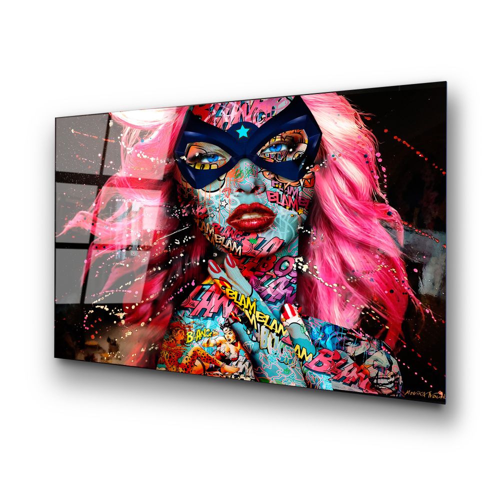 Dekorativna Slika na Kaljenom Staklu UV-724, 70 x 100 cm, Višebojna slika 4