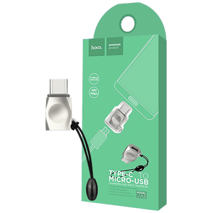 hoco. Adapter USB type C / Micro USB, OTG - UA8 Type C to Micro USB