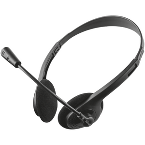 Trust slušalice Primo ChatHeadset žične/3,5mm+2x3,5mm/crna