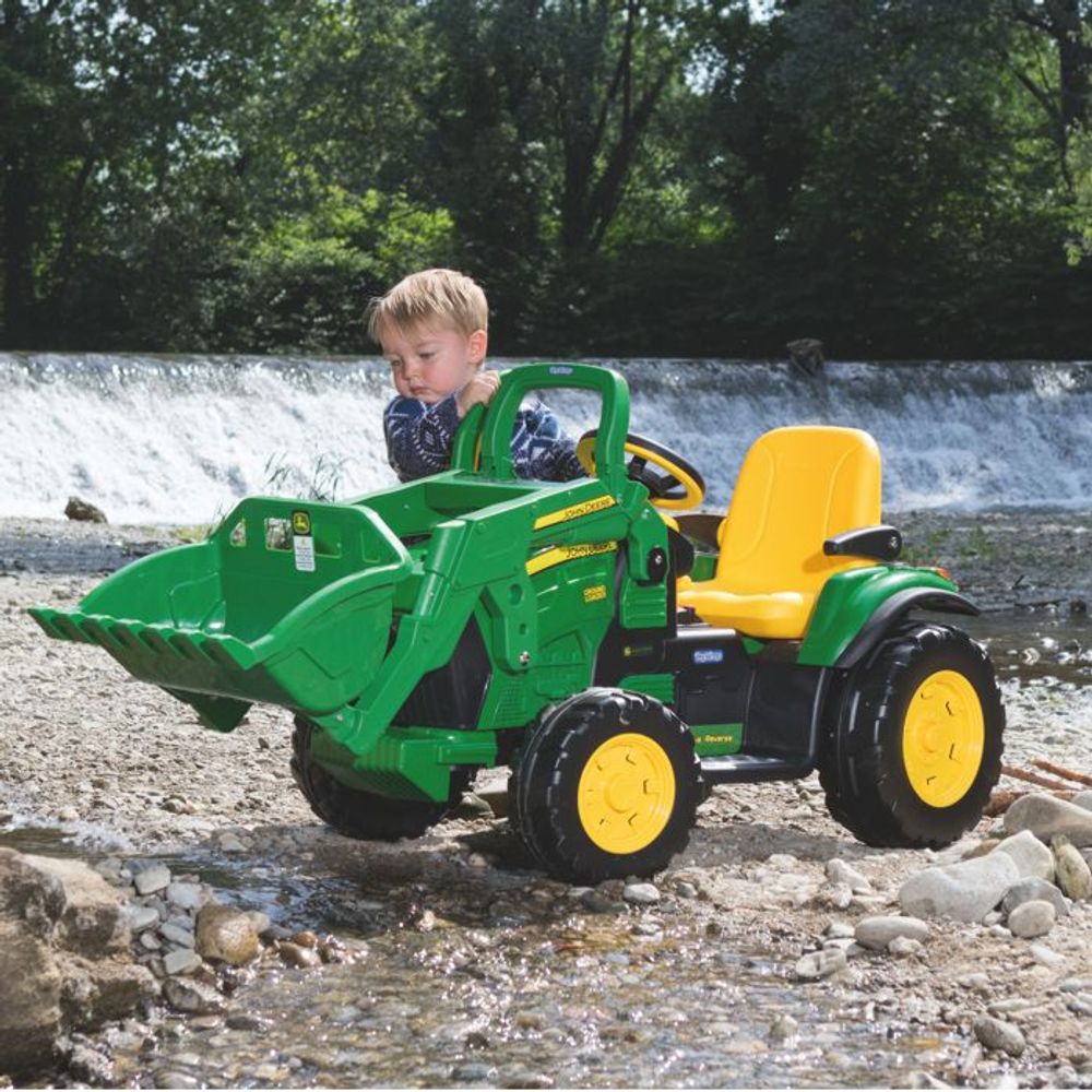 Peg Perego Bager na akumulator John Deere Ground Loader 12V slika 8