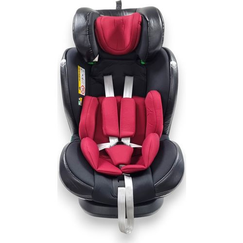 BBO Auto Sedište I-Size Comfort Plus Isofix - Black & Maroon Red slika 4
