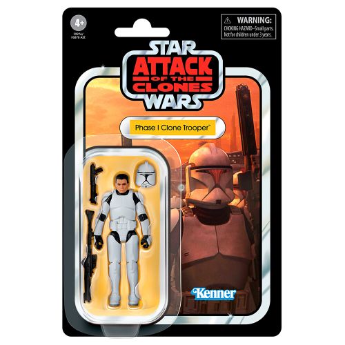 Star Wars Attack of the Clones Phase I Clone Trooper figure 9,5cm slika 4