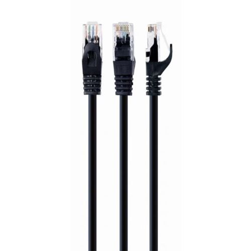 Gembird Cat6 UTP Patch cord, black, 0.25 m slika 1