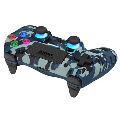 DRAGONSHOCK MIZAR WIRELESS CONTROLLER BLUE CAMO PS4, PC, MOBILE slika 3