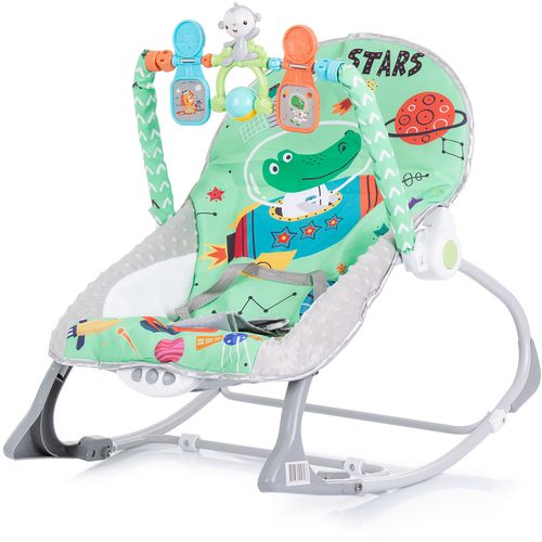 Chipolino glazbena ležaljka Baby Spa Green slika 1