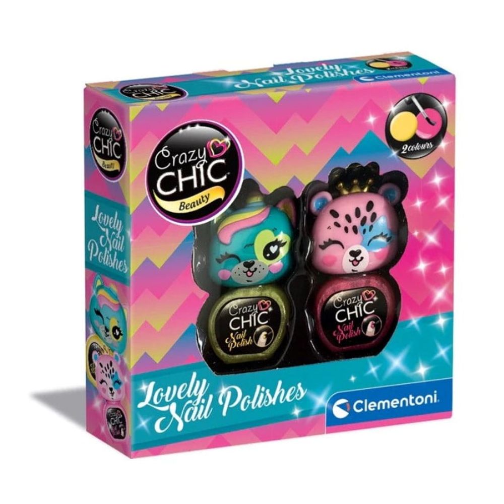 Clementoni CL18816 Crazy CHIC Lovely Set lakova za nokte, 2 kom slika 2