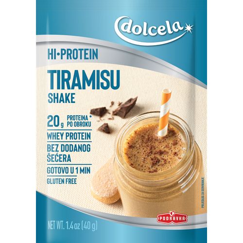 Dolcela Hi Protein Tiramisu Shake 40g slika 1