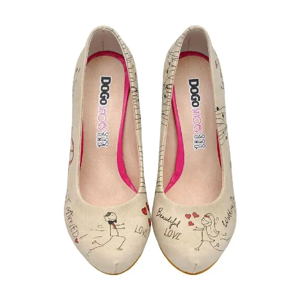 DOGO Cipele High Heels Just Married slika 2