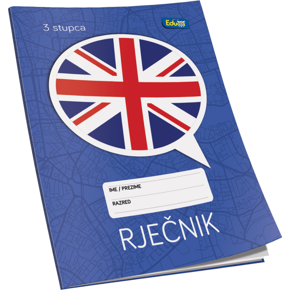Rječnik za engleski jezik B6 0771 - 3 stupca slika 1