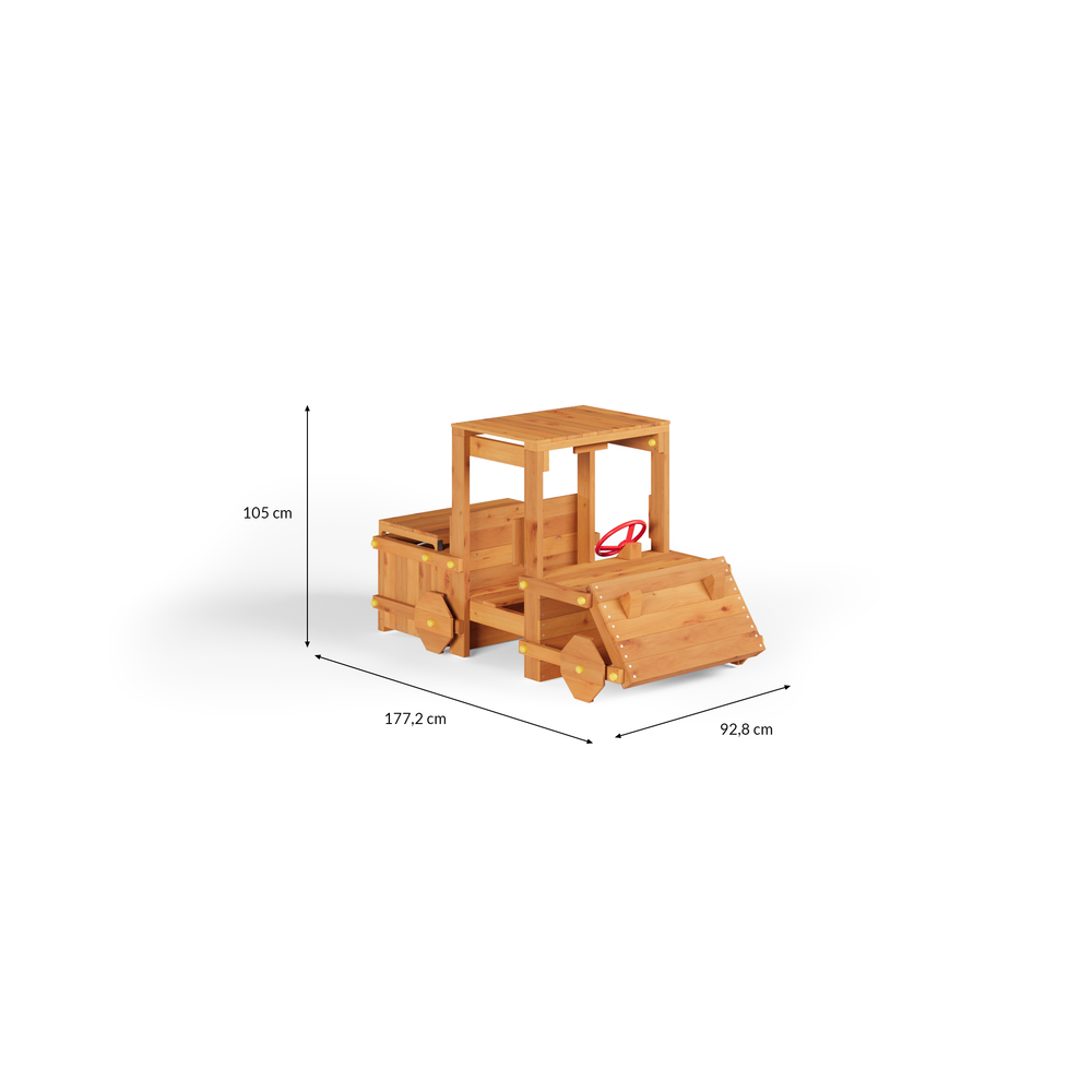Fungoo set GARDEN BUGGY - Drveno dječije igralište slika 5