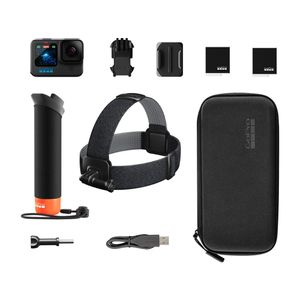 GoPro kamera Hero 12 Black Accessory Bundle (Extra Enduro + Handler + Head Strap 2.0), CHDRB-121-RW