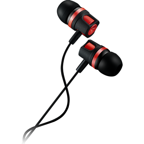 Canyon EP-3 Stereo earphones with microphone, Red slika 1