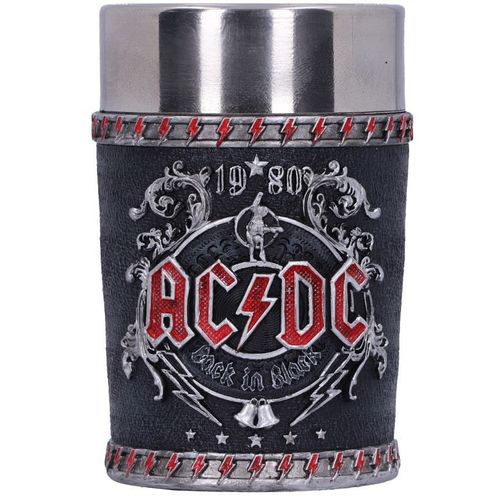 NEMESIS NOW ACDC BACK IN BLACK SHOT GLASS 8.5CM slika 3