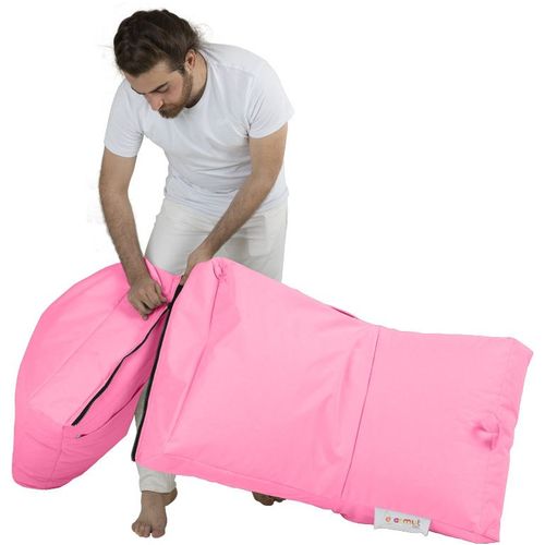 Atelier Del Sofa Vreća za sjedenje, Siesta Sofa Bed Pouf - Pink slika 2