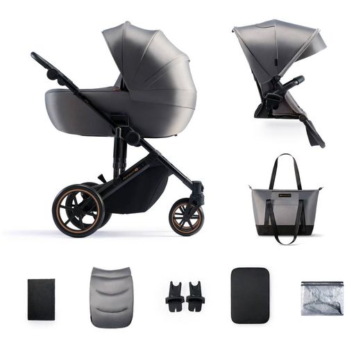 Kinderkraft dječja kolica Prime 2 2u1, Shadow Grey slika 1