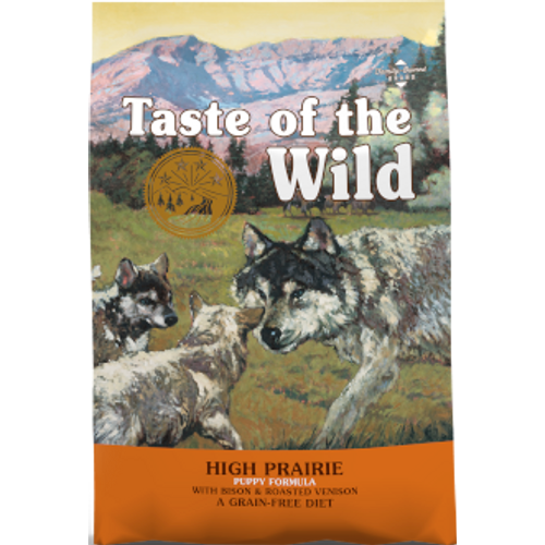 TASTE OF THE WILD High Prairie PUPPY,s bizonom i pečenom srnetinom, 12,2 kg slika 1