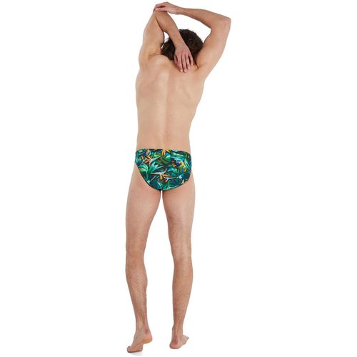 Speedo M. kupaće gaće ESCAPE 5CM BRF AM BLACK/GREEN slika 3