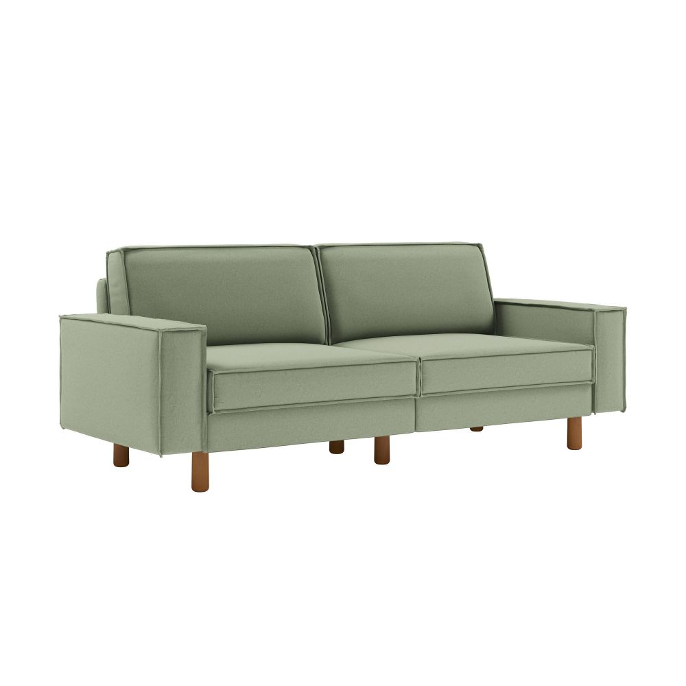 Sofa na 3 sjedala Sparrow 3 - boje: morska zelena orah slika 1