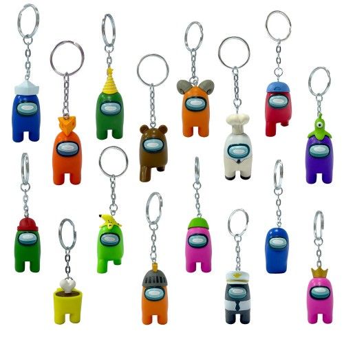 P.M.I. AMONG US FIGURAL KEYCHAINS 1 PACK 4 CM slika 1