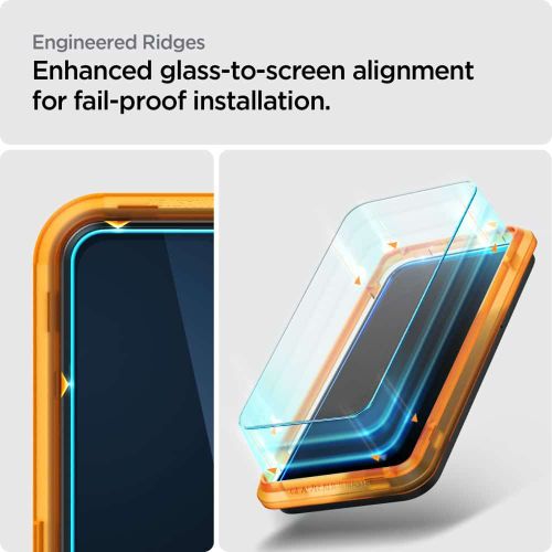 SPIGEN ALM GLAS.TR KALJENO STAKLO 2-KOM ZA SAMSUNG GALAXY A23 5G / LTE CLEAR slika 6