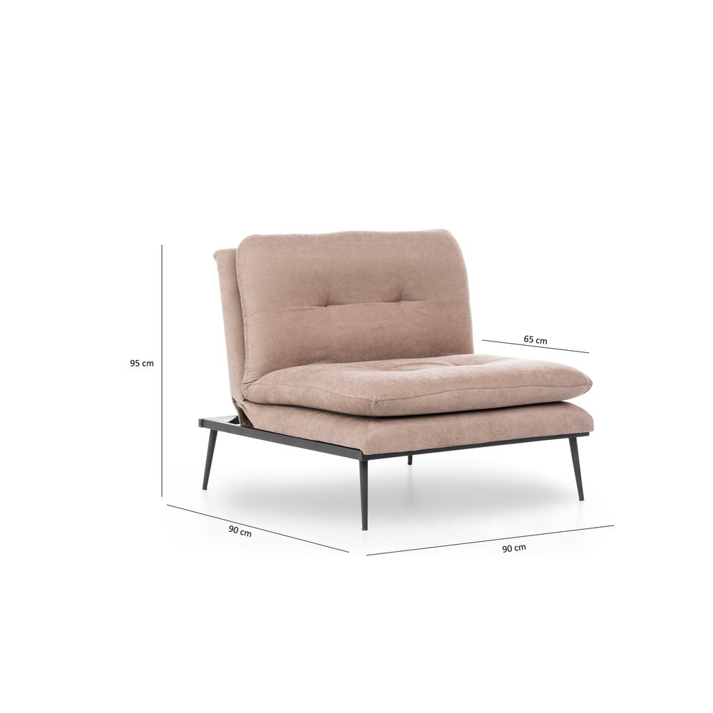 Martin Solo - Mink GR121 Mink Wing Chair slika 9