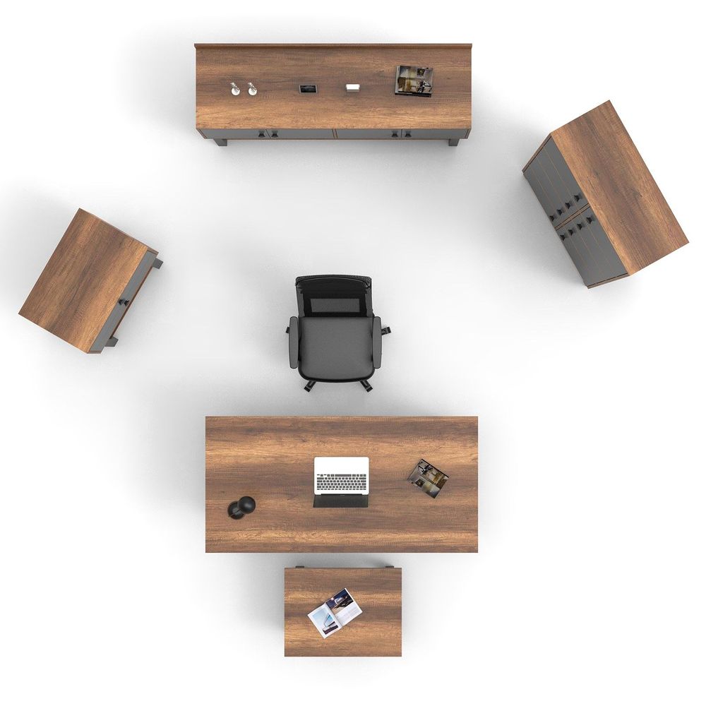 Mn11-Ba Baroque Anthracite Set Ureda slika 5