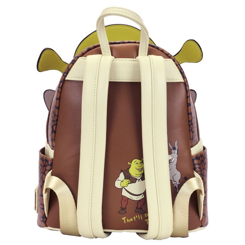 Loungefly Shrek - Ruksak Shrek i Magarac 31 cm slika 10