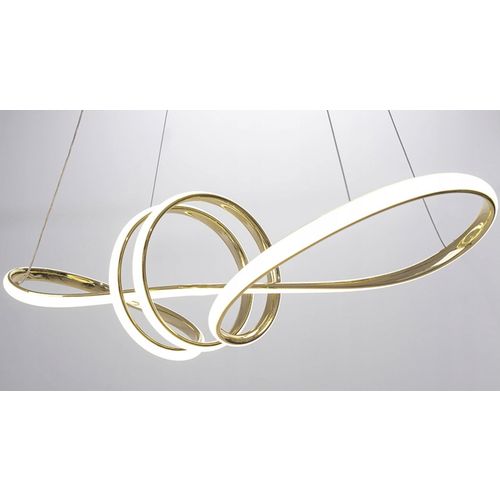 TOOLIGHT Moderna stropna svjetiljka LED + PILOT APP824-CP Gold slika 8