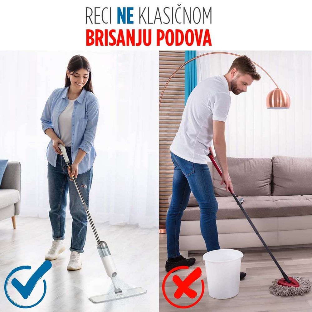 Vitapur brisač podova sa špricom slika 10