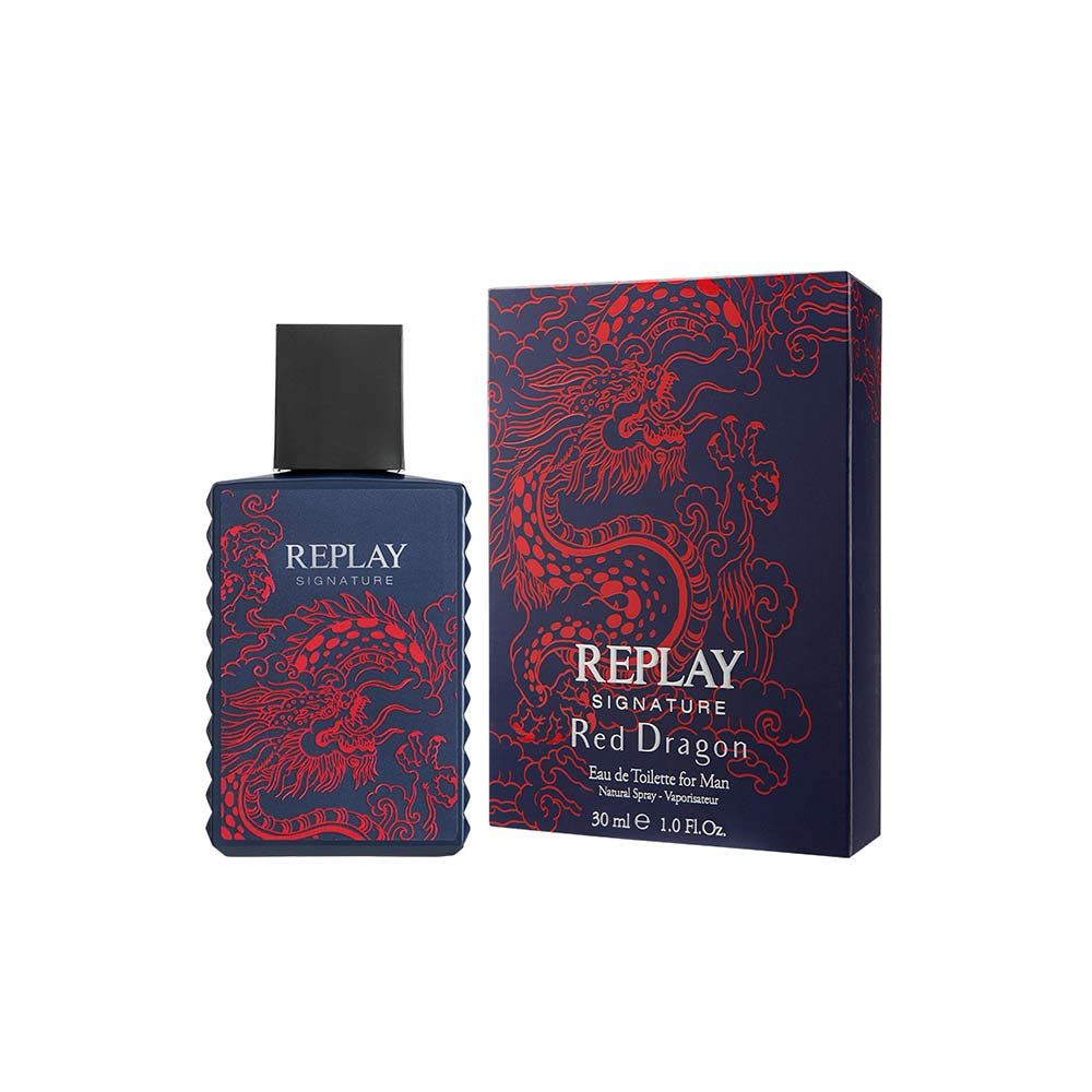 Replay Signature Red Dragon Man EDT, 30 ml (2022) slika 1