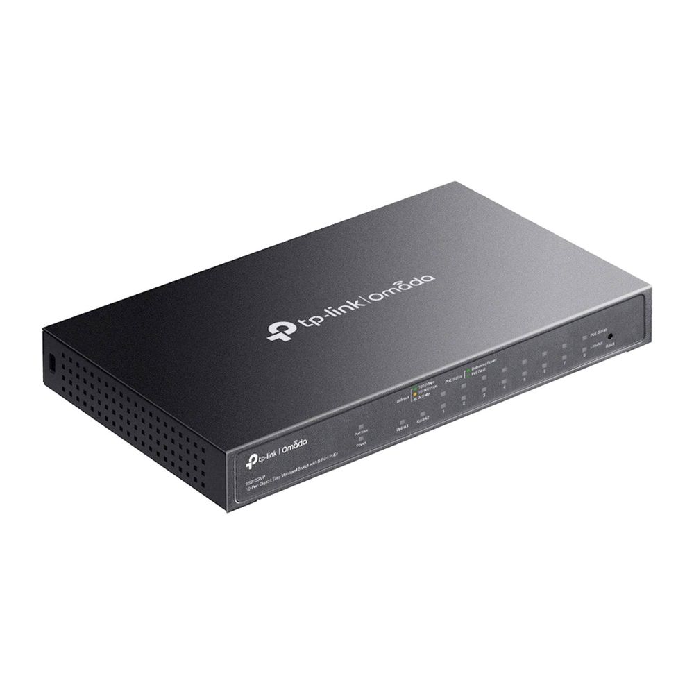 TP-Link Switch Omada 10-Port Gb Easy Managed 8-Port PoE+ ES210GMP slika 1