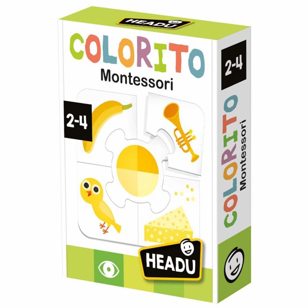 HEADU Edukativna slagalica Colorito Montessori, 6kom slika 1