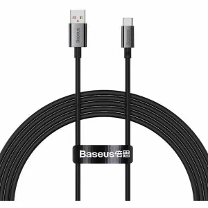 BASEUS USB A na tip C PD kabel 100W 2m crni P10320102114-02