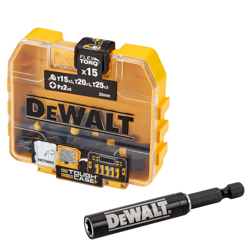 DeWalt 16-dijelni set bit nastavaka Torsion DT70522T slika 2