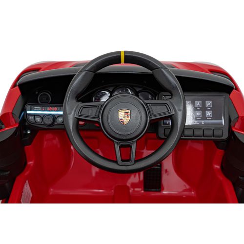 Licencirani auto na akumulator Porsche 718 - crveni/lakirani slika 8