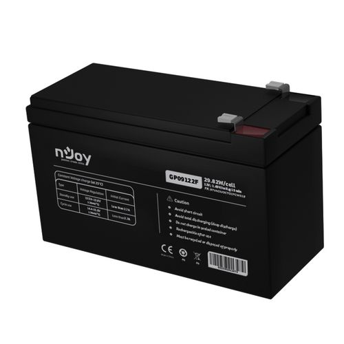 NJOY GP09122F baterija za UPS 12V 9Ah (BTVACIUOCTO2FCW01B) slika 2