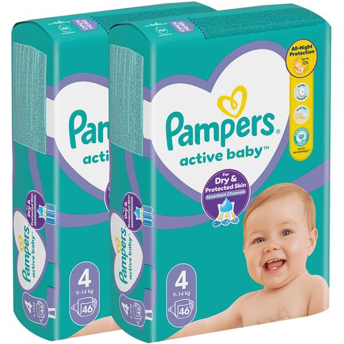 Pampers pelene  Active Baby Value Duopack slika 3