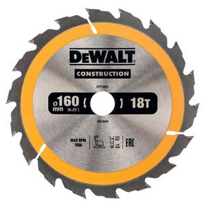 Dewalt LIST KRUŽNE PILE ZA DRVO 18 Z 160x20mm DT1931