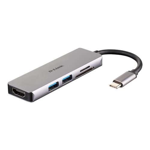 D-LINK USB-C 5-port USB 3.0 hub HDMI DUB-M530 slika 1