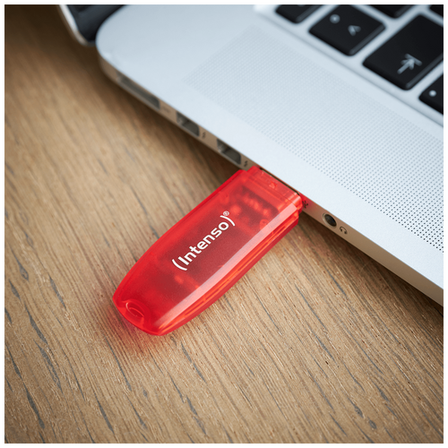 (Intenso) USB Flash drive 128GB Hi-Speed USB 2.0, Rainbow Line, RED - USB2.0-128GB/Rainbow slika 4