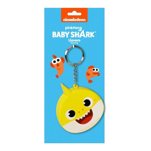 Lančić za Ključeve Baby Shark Beach Day - Rumena i Svetlo Plava slika 2